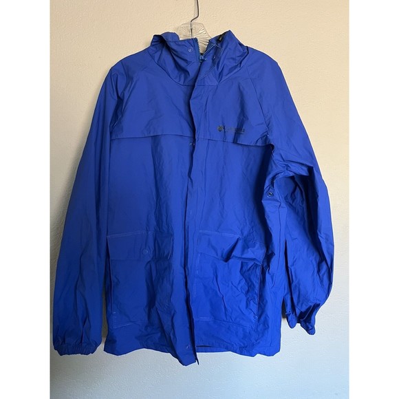 Columbia Other - Columbia Sportswear Rain Jacket RM0120 Blue Men’s Sz M Waterproof